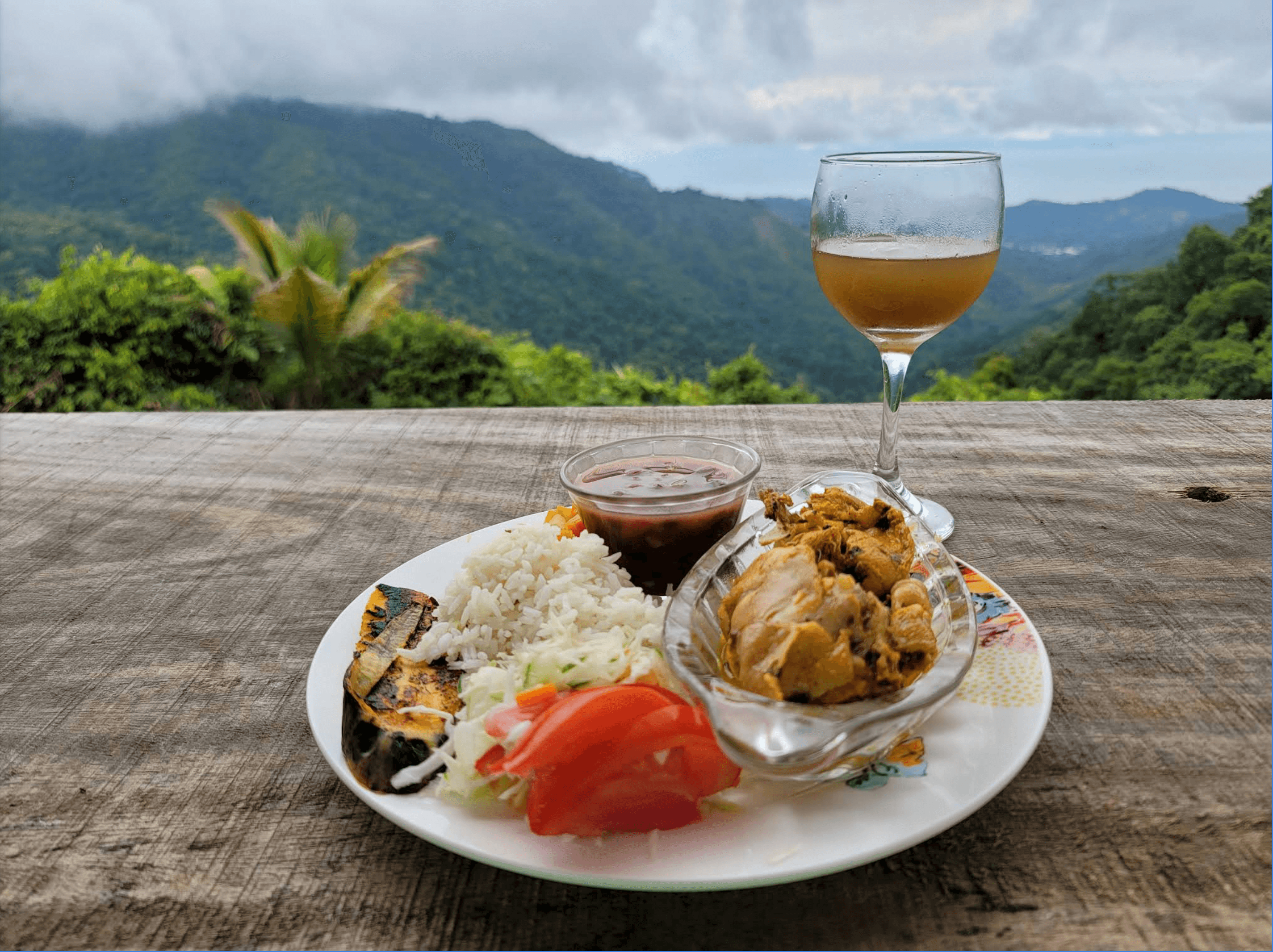 Upscale restaurant within walking distance